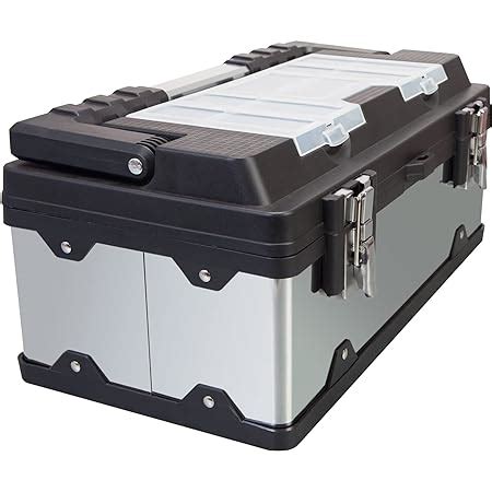 durabuilt 18 tool box with steel tote tray|A5519BD.